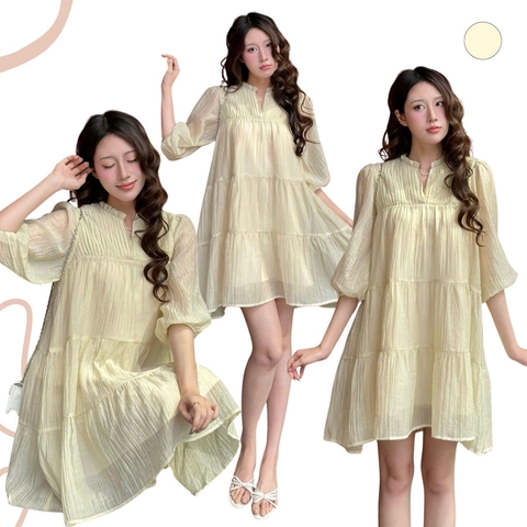 ĐẦM BABYDOLL XẾP LY NGỰC ZAREEN DAX78