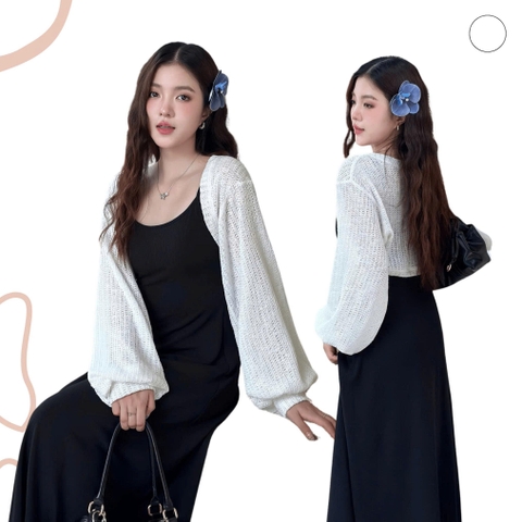 ÁO CARDIGAN CROPTOP BASIC ZAREEN CAR08