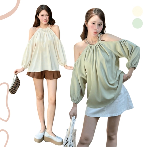 ÁO YẾM KHOÉT VAI ZAREEN VOA143