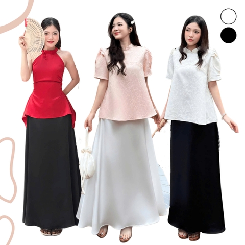 CHÂN VÁY LỤA DÁNG DÀI ZAREEN VAD18