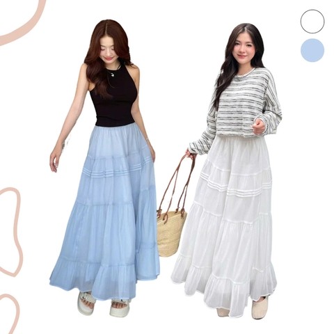 CHÂN VÁY DÀI 4 TẦNG ZAREEN VAD21