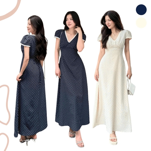 ĐẦM HOA PHỐI REN ZAREEN DAX120