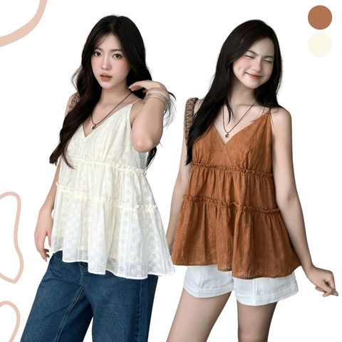 ÁO BABYDOLL 2 DÂY ZAREEN VOA151
