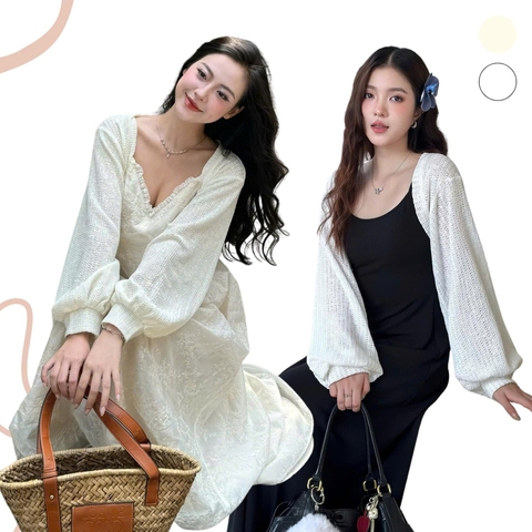 ÁO CARDIGAN CROPTOP BASIC ZAREEN CAR08
