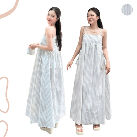 ĐẦM 2 DÂY DÁNG BABYDOLL TÚI NHÚN ZAREEN DAX117