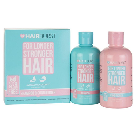 Bộ Dầu Gội Và Dầu Xả HAIRBURST Cho Tóc Dài Và Khỏe