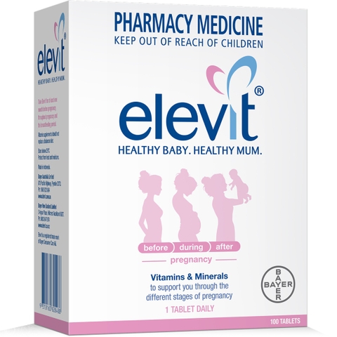 Elevit Vitamin cho bà bầu