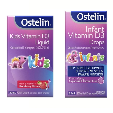 Vitamin D3 Ostelin bổ sung D3 Của Úc