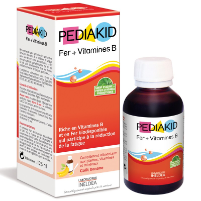 Pediakid Fer bổ sung Sắt và Vitamin B