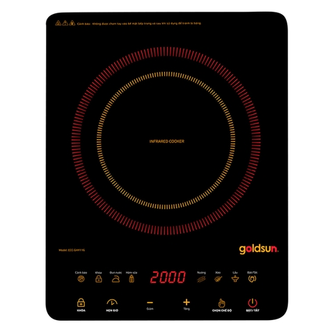 Bếp hồng ngoại Goldsun ECC-GHY116