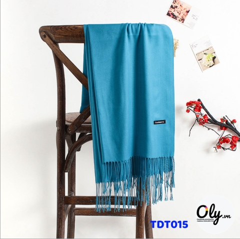 Khăn dạ ấm trơn Cashmere TDT-015