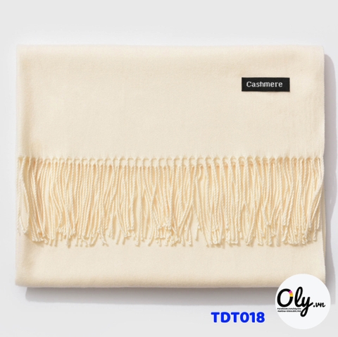 Khăn dạ ấm trơn Cashmere TDT-018