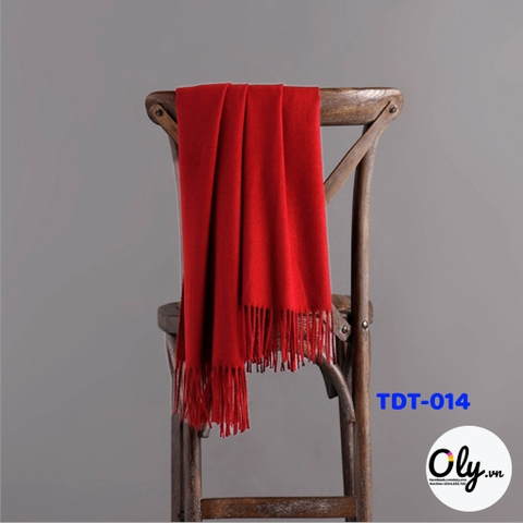 Khăn dạ ấm trơn Cashmere TDT-014