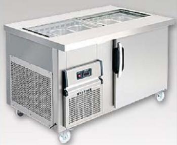 Bàn Salad 2 cánh Berjaya BS1D-SSC4C