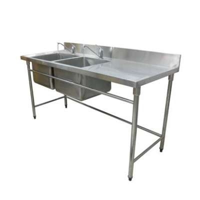 Bàn chậu 2 hố to