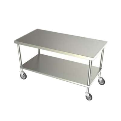 Bàn sơ chế có chân di động