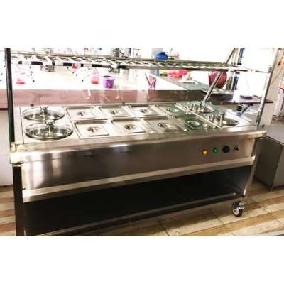 Tủ giữ nóng thức ăn 10 khay 4 nồi