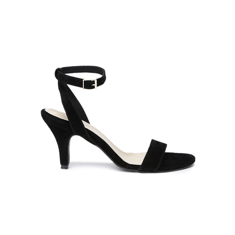Monrow Women Black Heels