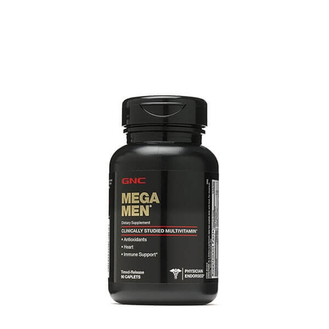 Thực Phẩm Chức Năng Hỗ trợ nam giới GNC MEGA MEN chai 90 viên