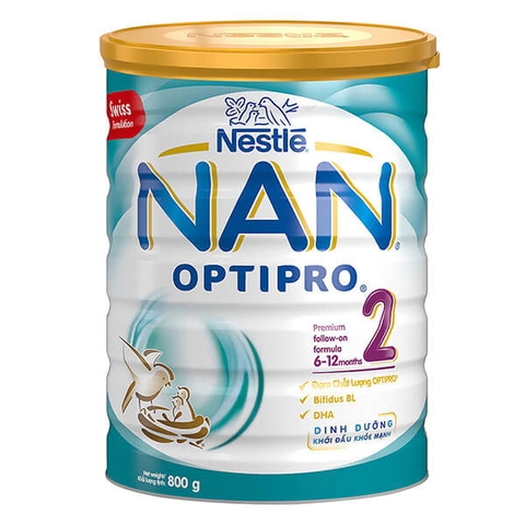 Sữa Bột Nestle NAN Optipro 2 (900g)