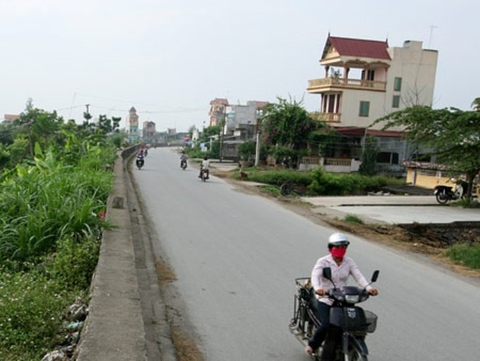 Hà Nội mở rộng nút giao phố Lãng Yên với đê Hữu Hồng