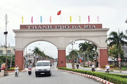 Hơn 11.600 tỷ đồng nâng thành phố Bà Rịa lên đô thị loại I
