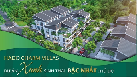 HÀ ĐÔ CHARMVILAS - BIỆT THỰ PHONG CÁCH MỚI