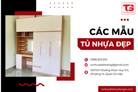 Điểm danh các loại tủ quần áo nhựa phổ biến trên thị trường hiện nay