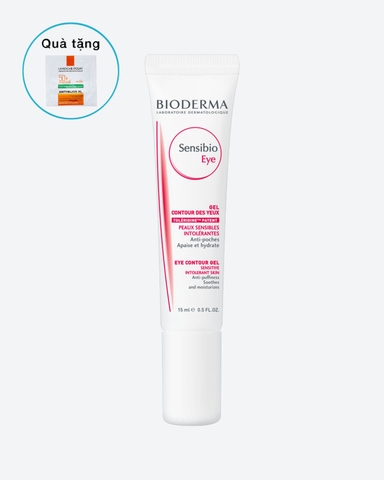 Gel Dưỡng Làm Giảm Quầng Thâm & Bọng Mắt Sensibio 15ml (Tặng: Kem Chống Nắng La Roche 2ml)