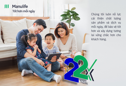 Manulife Việt Nam kỷ niệm 22 năm thành lập – tiếp tục thực hiện cam kết vì cuộc sống “Tốt Hơn Mỗi Ngày”