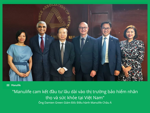 CEO Manulife châu Á cam kết đầu tư lâu dài vào thị trường Việt Nam