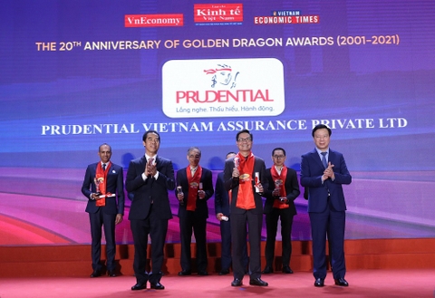 Prudential là Công ty bảo hiểm duy nhất top top 10 doanh nghiệp FDI phát triển bền vững