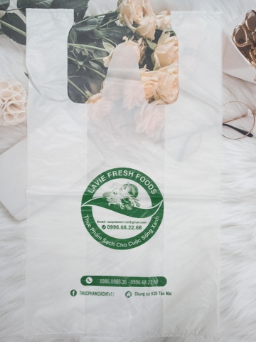 Túi nilon siêu thị ( HD ) 26x40cm