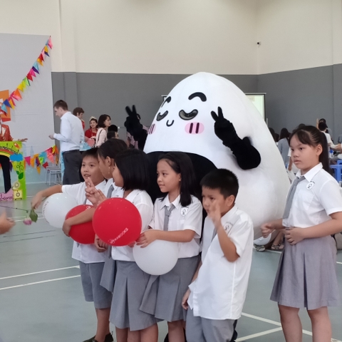 Wabooks xuất hiện trong ngày hội đến trường của các bé trường Phổ thông liên cấp Edison