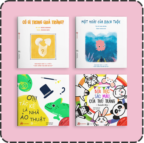 Top những cuốn Ehon 0 - 6 tuổi được trẻ em yêu thích nhất