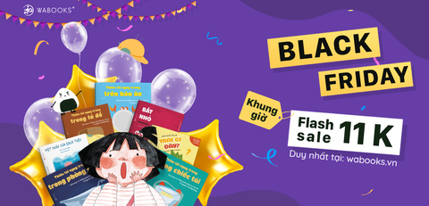 Các khung giờ Flash Sale 11K trong chương trình Black Friday 2021 của Wabooks