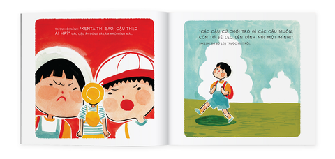 TẬP THỂ THAO CÙNG KENTA - Kenta leo núi