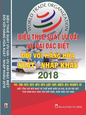 Sách Biểu Thuế Xuất Nhập Khẩu Năm 2018