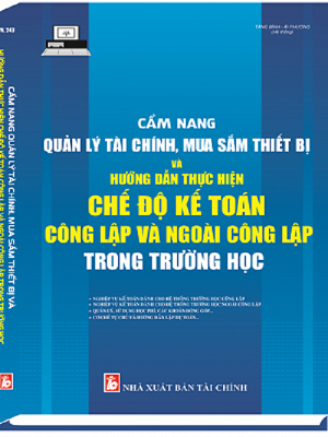 Hướng dẫn thực hiện chế độ kế toán công lập và ngoài công lập trong trường học