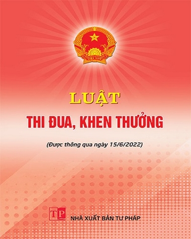 Sách Luật thi đua, khen thưởng