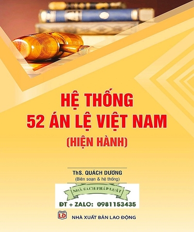 Hệ Thống 52 Án Lệ Việt Nam (hiện hành)