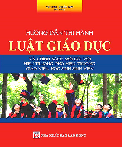 Sách Hướng dẫn thi hành Luật Giáo dục