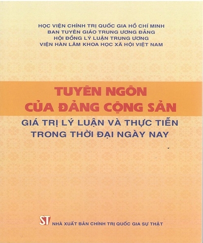 Sách Tuyên Ngôn Của Đảng Cộng Sản Giá Trị Lý Luận Và Thực Tiễn Trong Thời Đại Ngày Nay