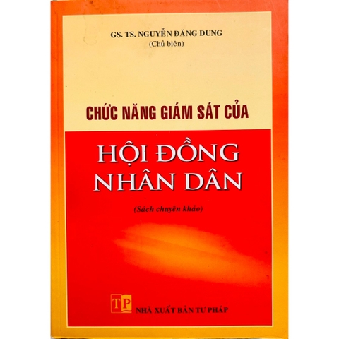 Sách - Chức Năng Giám Sát Của Hội Đồng Nhân Dân