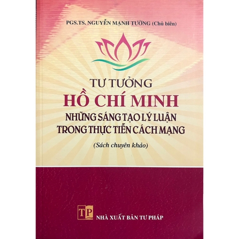 Sách - Tư Tưởng Hồ Chí Minh - Những Sáng Tạo Lý Luận Trong Thực Tiễn Cách Mạng