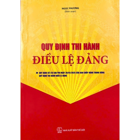 Sách - Quy Định Thi Hành Điều Lệ Đảng