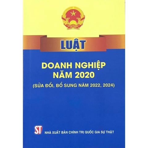Sách - Luật Doanh Nghiệp Năm 2020 (Sửa Đổi, Bổ Sung Năm 2022, 2025)