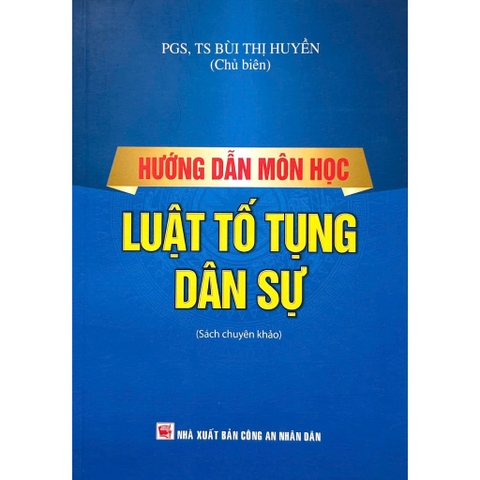 Sách - Hướng Dẫn Môn Học Luật Tố Tụng Dân Sự