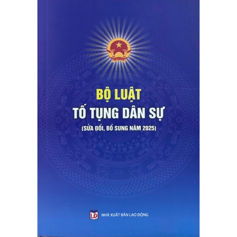 Sách - Bộ Luật Tố Tụng Dân Sự (Sửa Đổi, Bổ Sung Năm 2025)