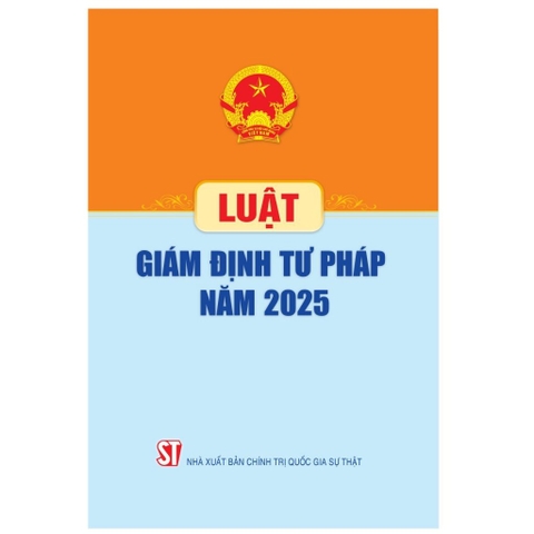 Sách - Luật Giám Định Tư Pháp Năm 2025